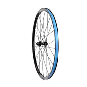 Halo Vapour GXC 27.5" Front, GXC Front CL Disc Hub, 28H, 12x100mm F), Black DB Spokes