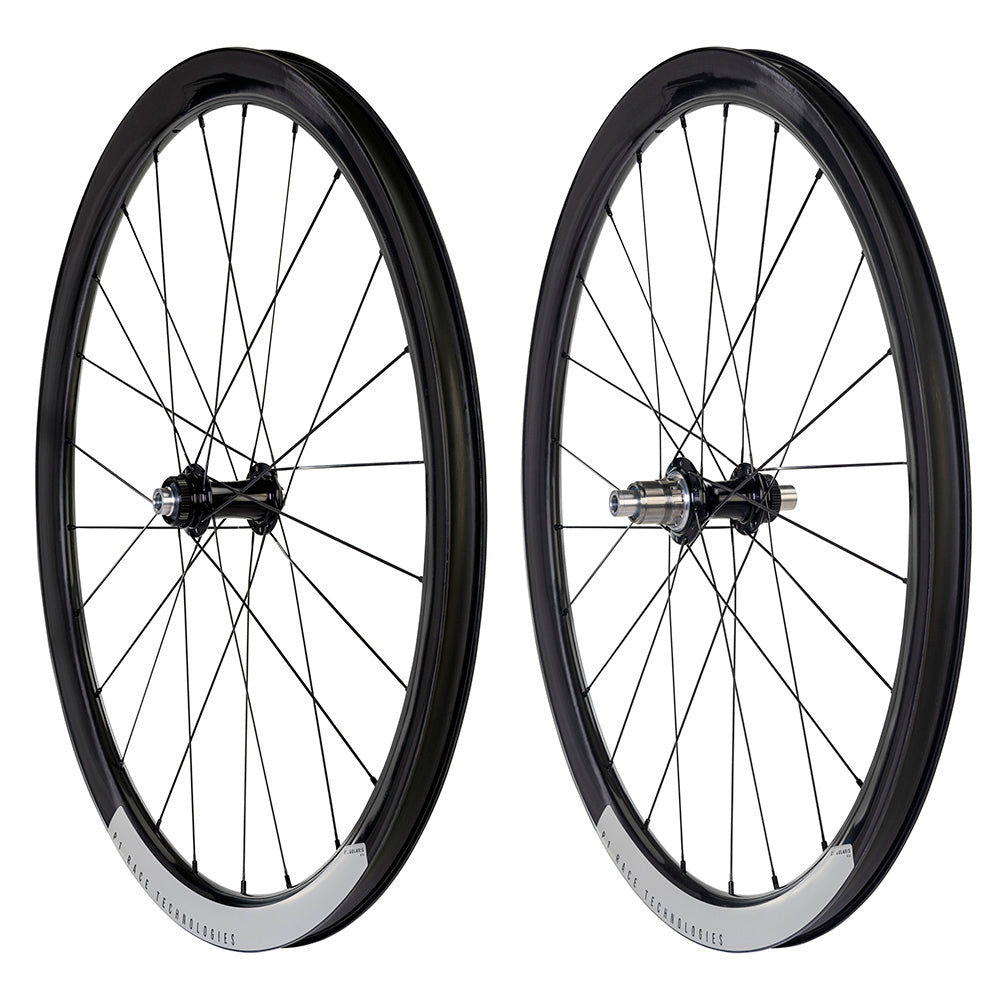 P1  Race Technologies R38 White Industries CLD 700c Black
