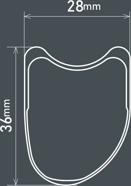 Shimano Dura-Ace WH-R9200-C36-TU Dura-Ace Carbon tubular 36 mm; 12-speed rear Q/R