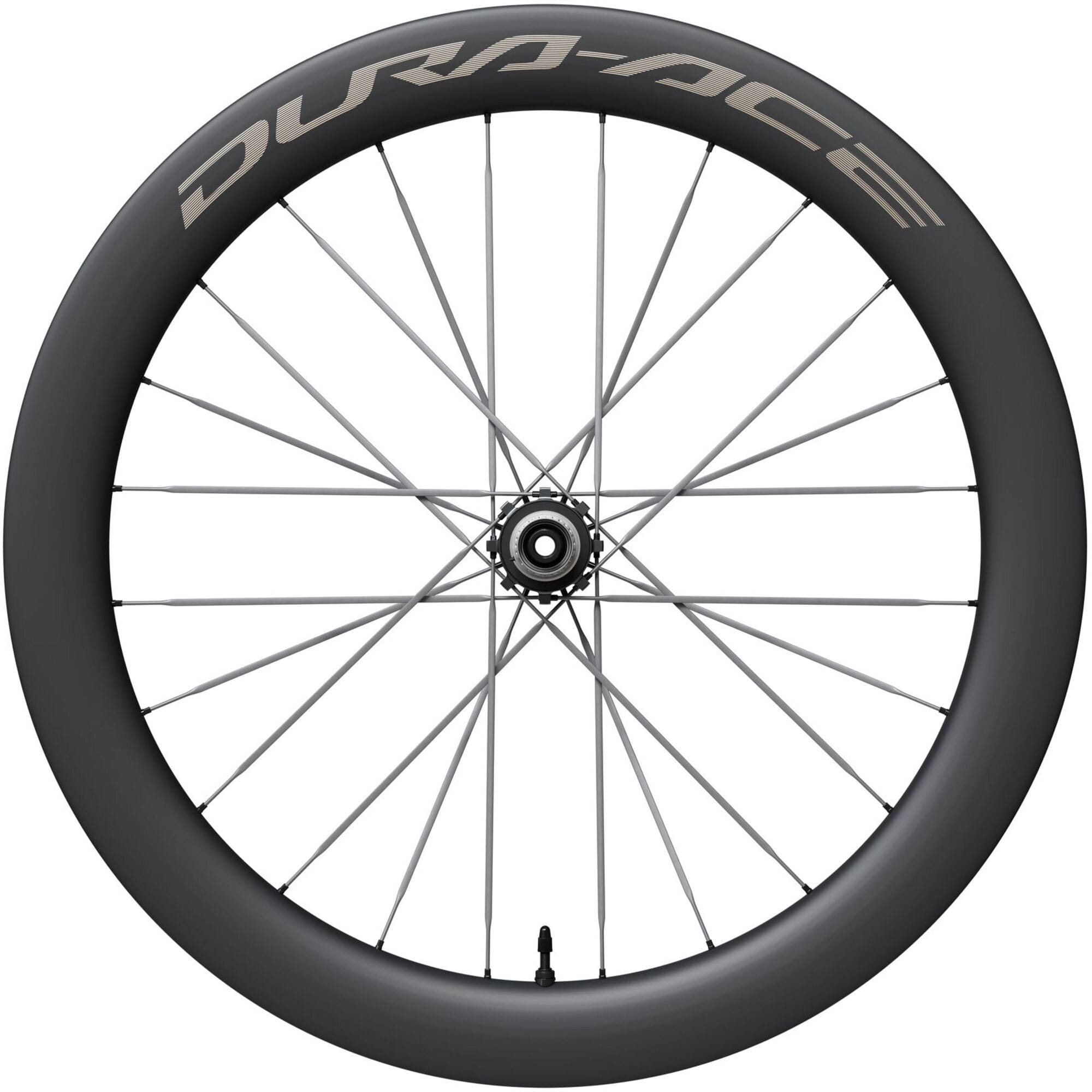 Shimano Dura-Ace WH-R9370-C60-TL Dura-Ace CL/disc Carbon clincher 60 mm; 12-speed L2 rear 12x142