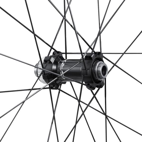 Shimano GRX WH-RX870 700C Wheel - 12x100mm E-thru - Center Lock Disc - Carbon - Front