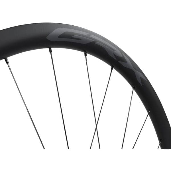 Shimano GRX WH-RX870 700C Wheel - 12x100mm E-thru - Center Lock Disc - Carbon - Front
