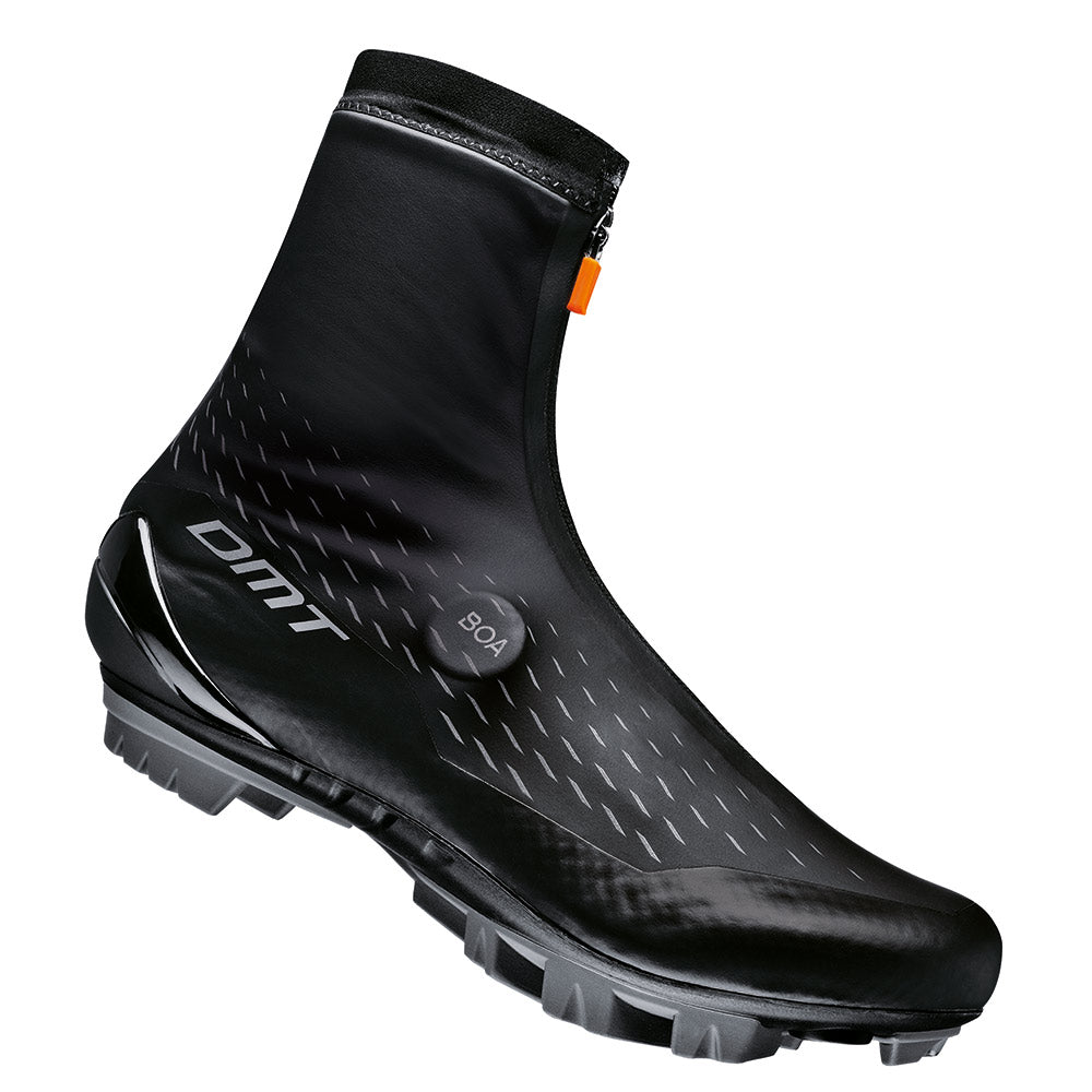 DMT Shoes WKM1 Black/Orange Road Shoes - EUR 37 - Black