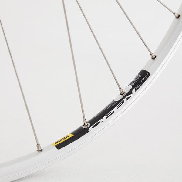 M Part Wheels Road Front Wheel Shimano RS400 Hub Mavic Open Elite Rim silver 700c
