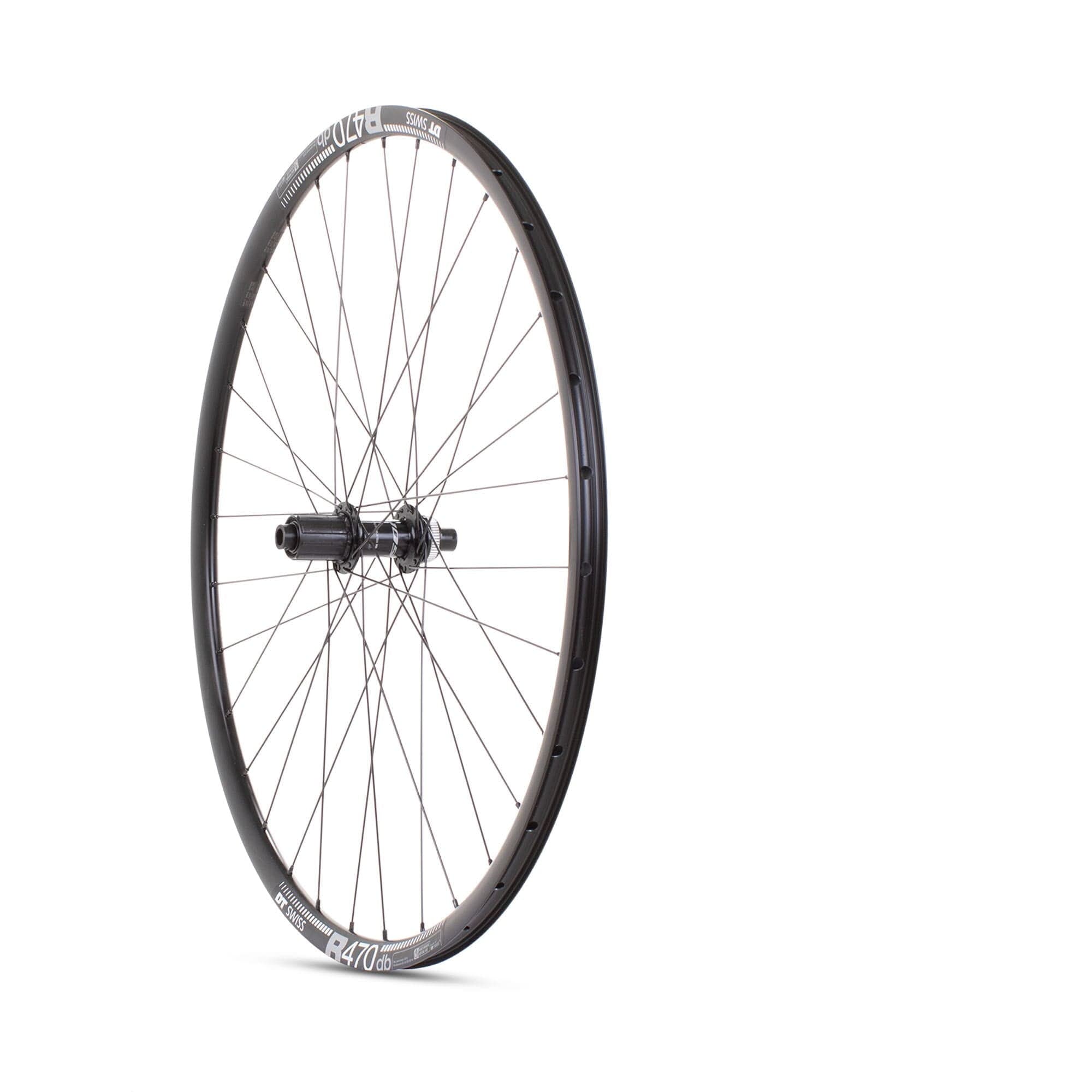 M-Part-Wheels-Road-Rear-Disc-Wheel-Shimano-105-CL-Hub-TA-142x12mm-DT-R-470-Rim-black-700c