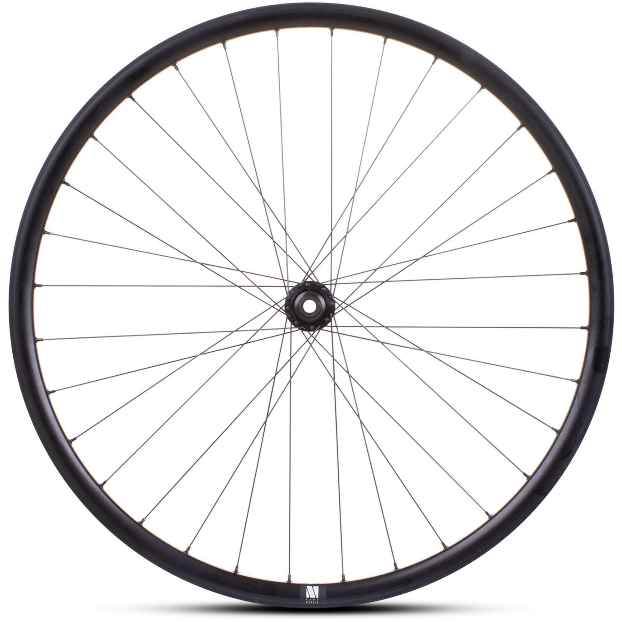 M Part Wheels Road Front Wheel Shimano Tiagra CL Hub TA 100x12mm Cyclone Rim black 700c