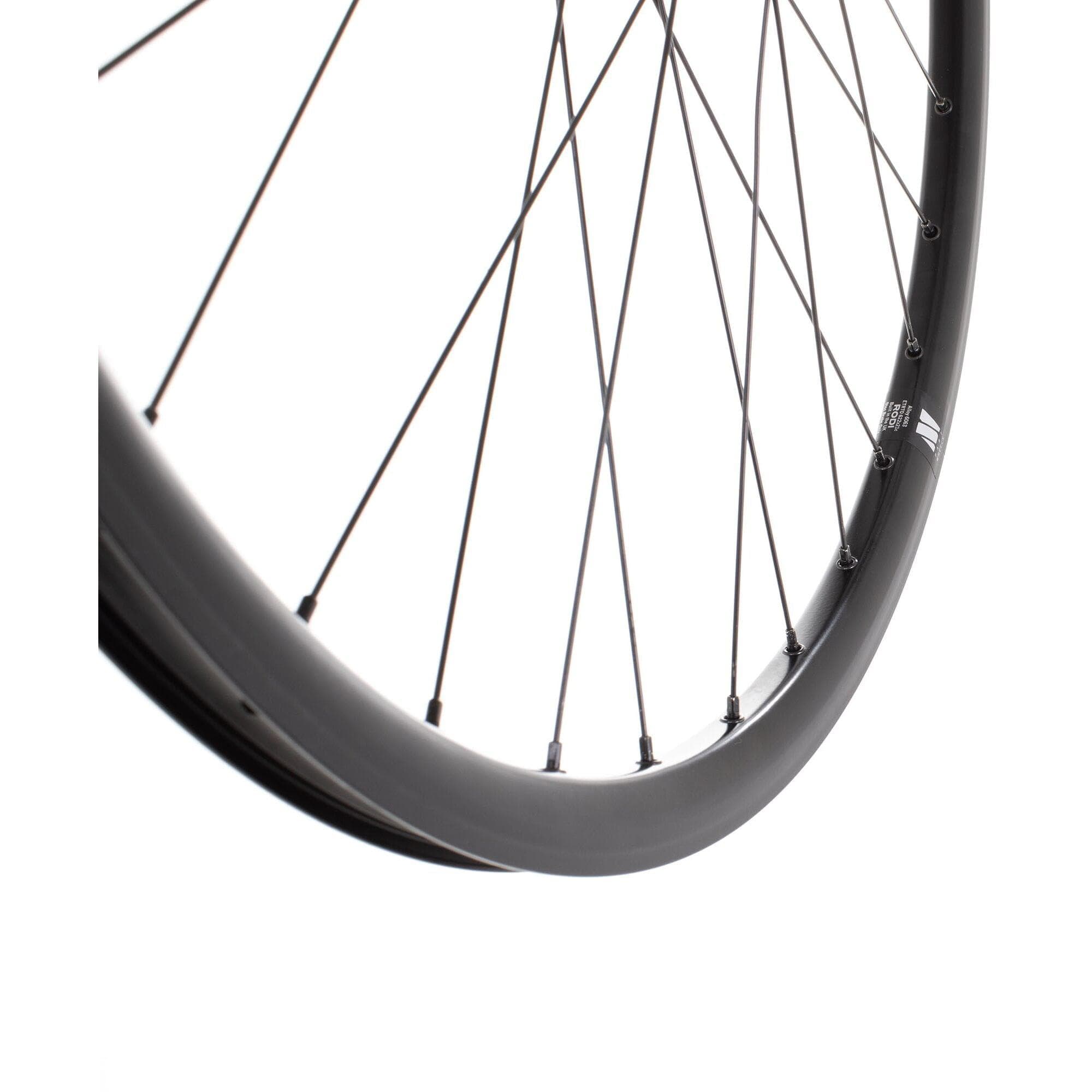M Part Wheels Road Front Wheel Shimano Tiagra CL Hub TA 100x12mm Cyclone Rim black 700c