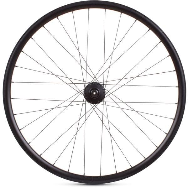 M Part Wheels Gravel Front Wheel Shimano Deore 6 Bolt Hub QR 100mm 27.5 inch TLR Rim black