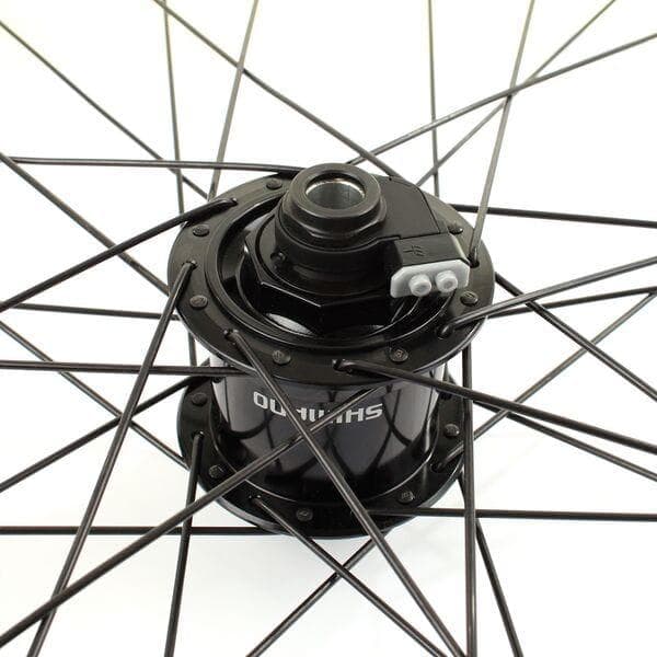 M Part Wheels Gravel Front Wheel Shimano Nexus Dynamo CL Hub G 540 Rim TLR black 27.5 inch