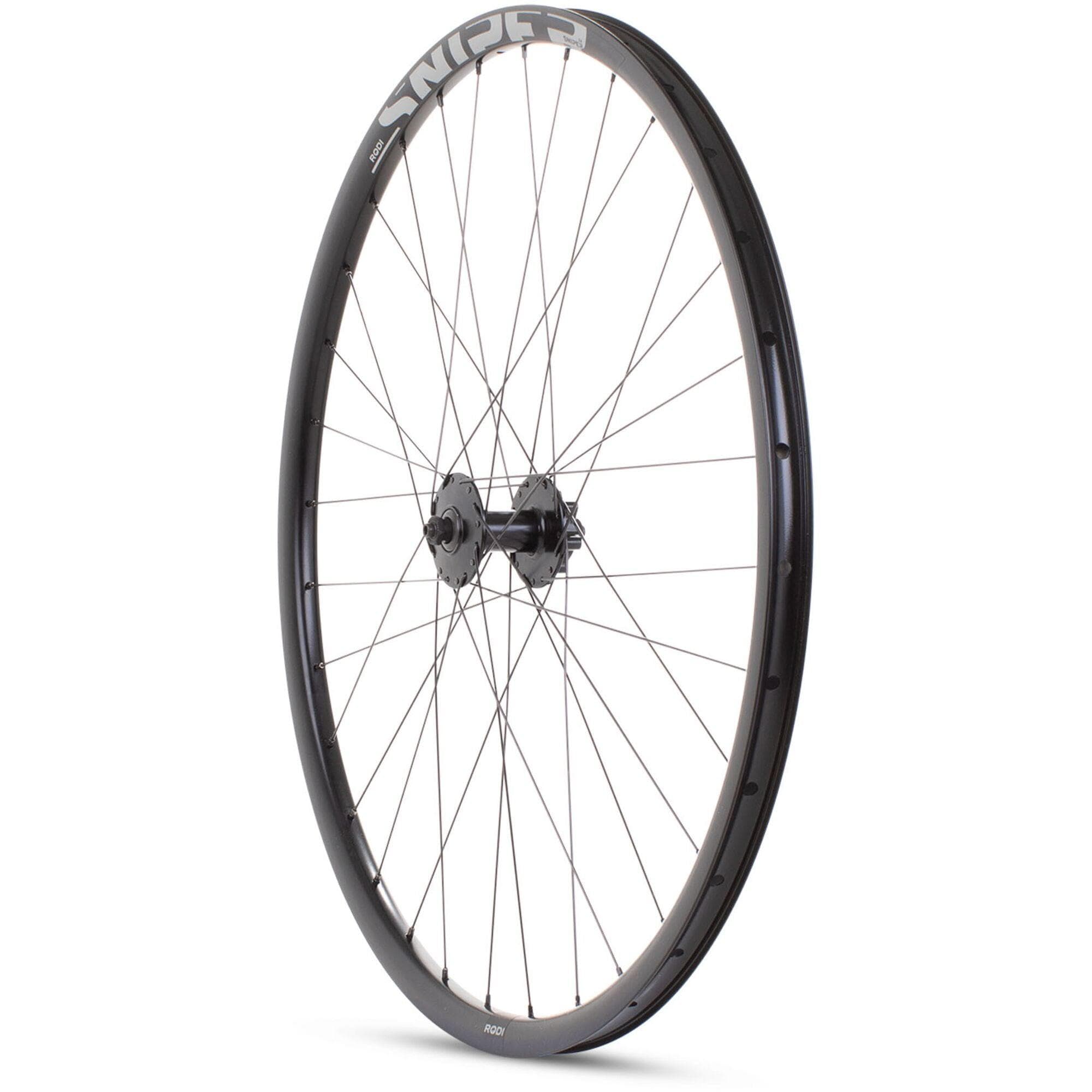 M-Part-Wheels-Gravel-Front-Wheel-Shimano-QC-400-6B-Hub-QR-100mm-700c-Sniper-24-Rim-black