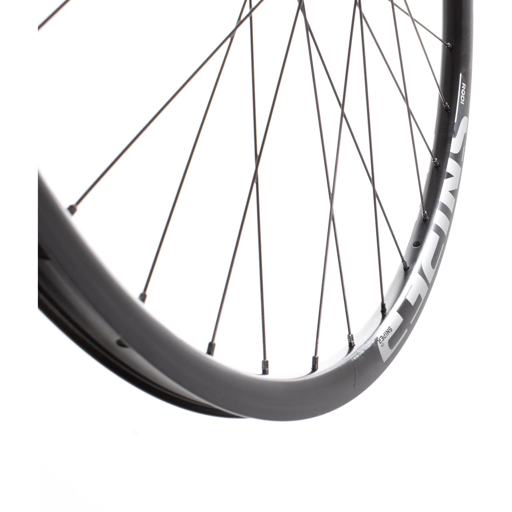 M Part Wheels Gravel Rear Wheel Shimano QC 400 6B Hub QR 135mm 700c Sniper 24 Rim black