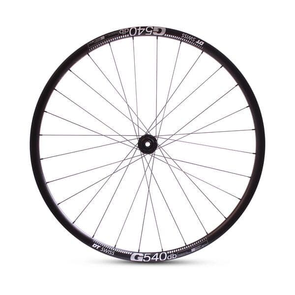 M Part Wheels Gravel Front Wheel DT 370 CL Hub G 540 Rim TLR black 700c