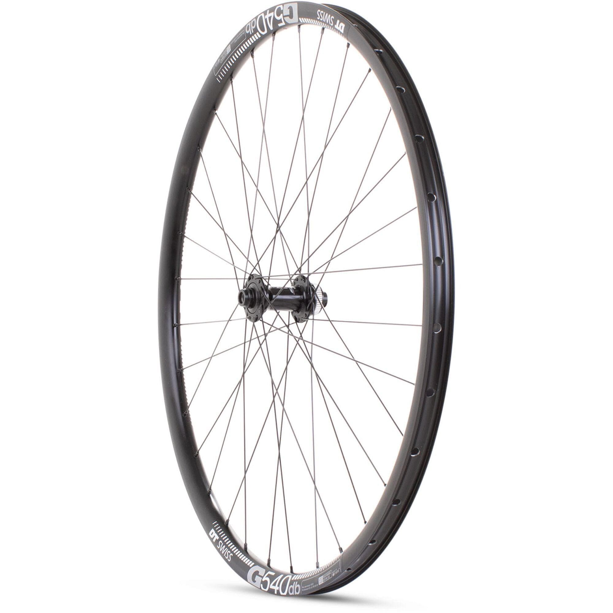M-Part-Wheels-Gravel-Front-Wheel-Shimano-105-CL-Hub-TA-100x12mm-G-540-Rim-TLR-black-700c