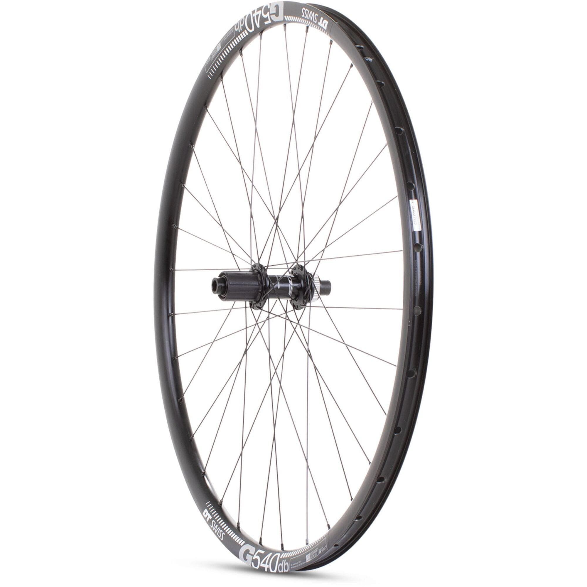 M-Part-Wheels-Gravel-Rear-Wheel-Shimano-105-CL-Hub-TA-142x12-G-540-Rim-TLR-black-700c