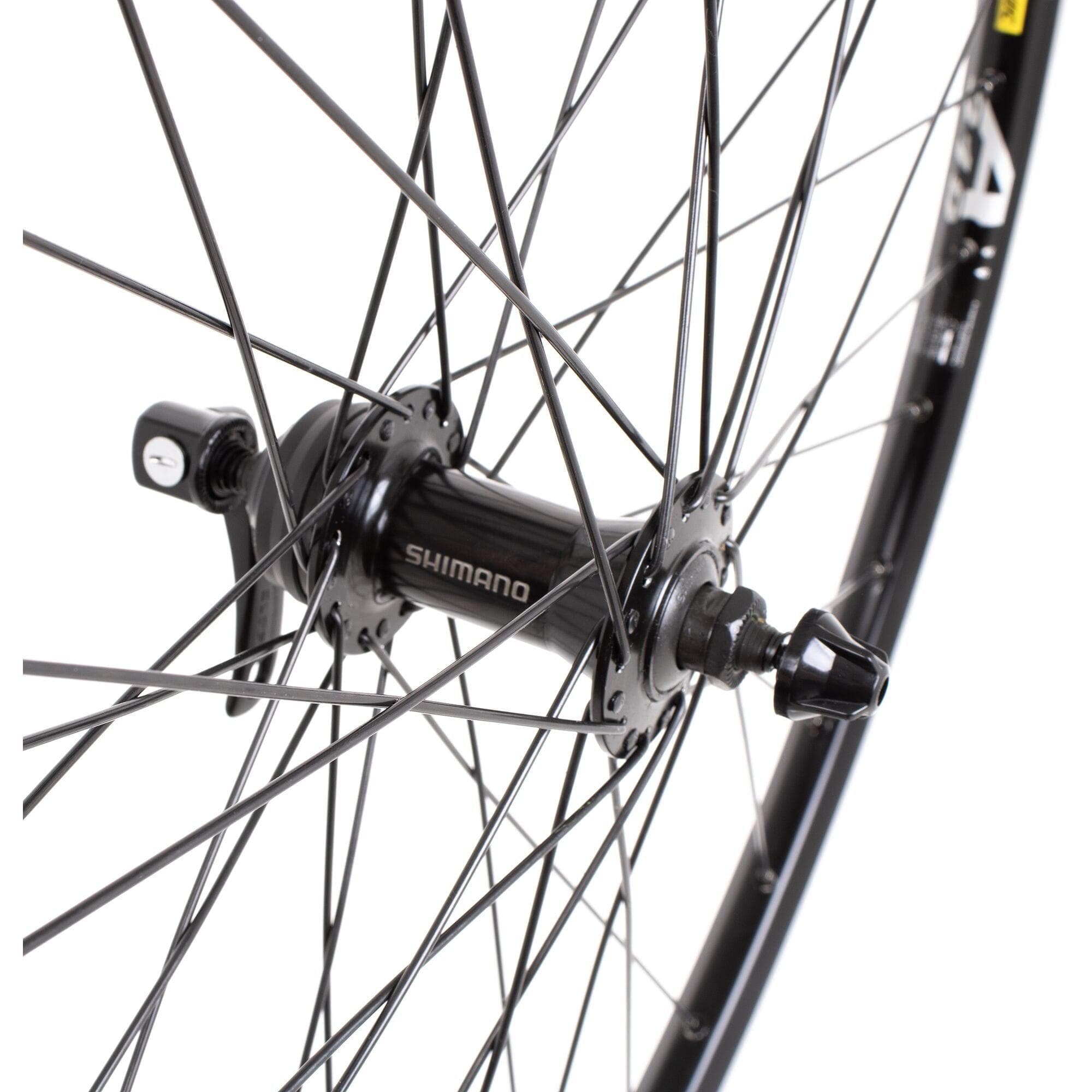 M Part Wheels Hybrid/Touring Front QR CL Disc Wheel Shimano QC400 Hub Mavic A319 Rim