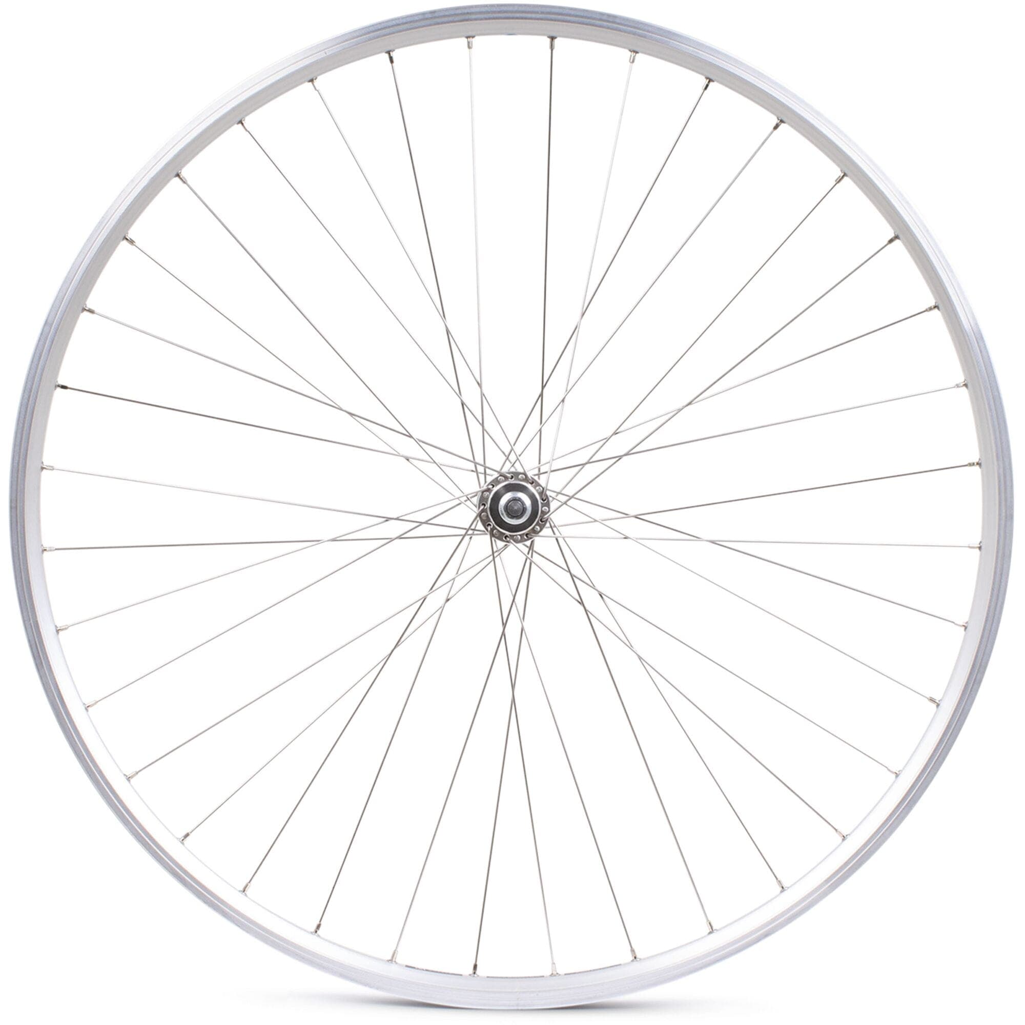 M Part Wheels Hybrid Front Solid Axle Wheel silver 700c