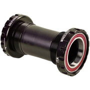 Wheels Manufacturing Italian Threaded Frame Ceramic Bearings For 30mm Cranks - Black