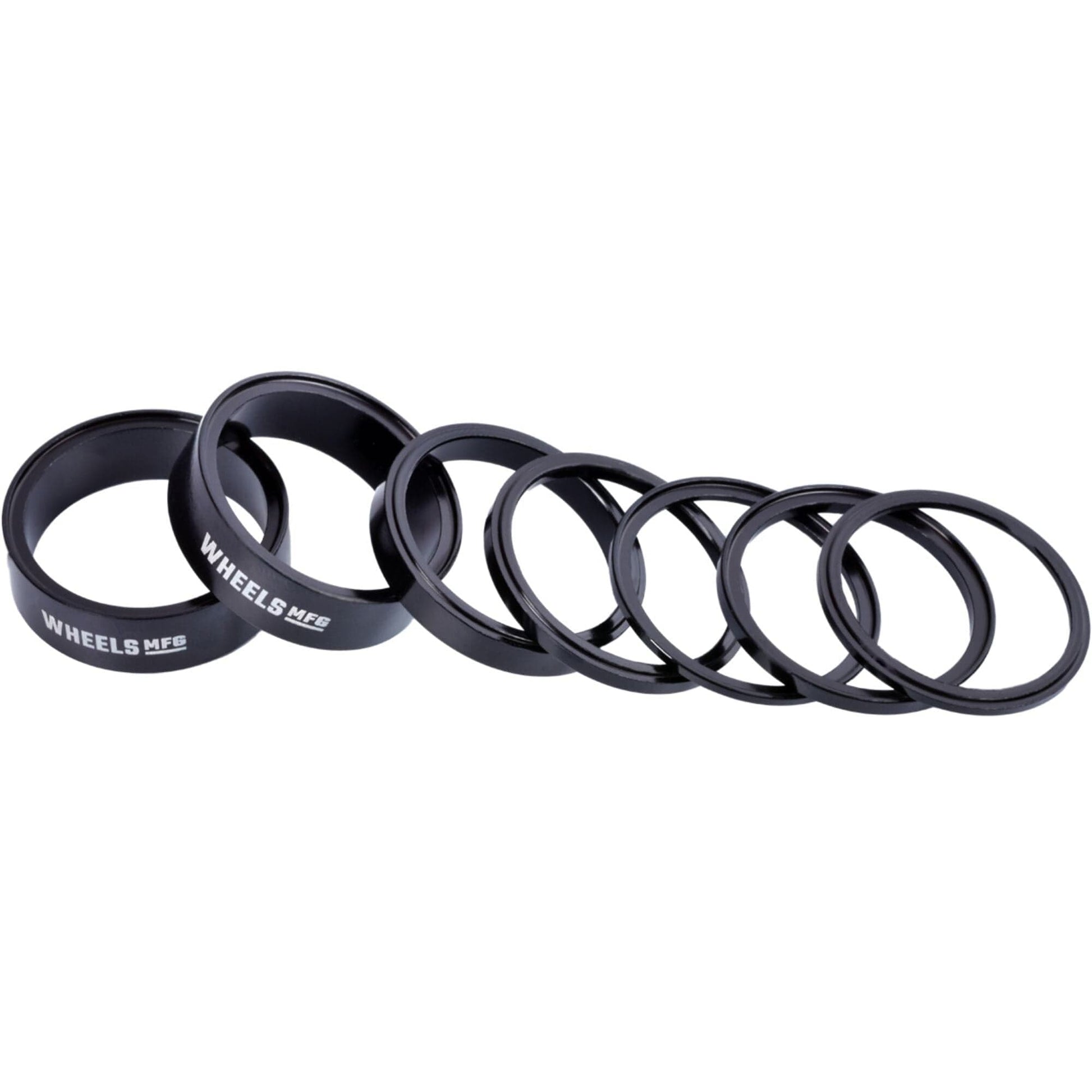 Wheels-Manufacturing-StackRight-Headset-Spacer-Kit---Black