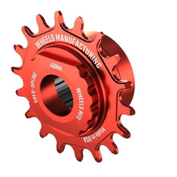 Wheels Manufacturing Solo-Spline - 18T Single Speed Conversion Kit for Micro Spline Compatible Hubs,