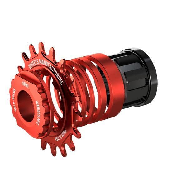 Wheels Manufacturing Solo-Spline - 18T Single Speed Conversion Kit for Micro Spline Compatible Hubs,