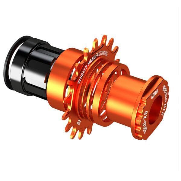 Wheels Manufacturing Solo-XD 16ÿTooth Cog, 7075 aluminum, Orange