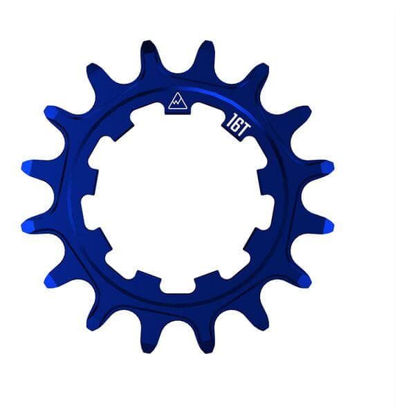 Wheels Manufacturing Solo-XD 16ÿTooth Cog, 7075 aluminum, Blue