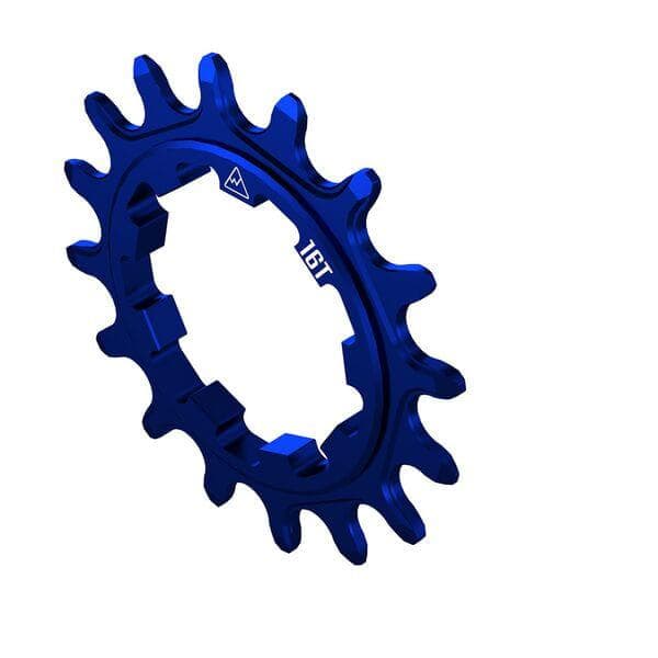 Wheels Manufacturing Solo-XD 16ÿTooth Cog, 7075 aluminum, Blue