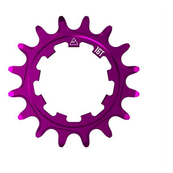 Wheels Manufacturing Solo-XD 16ÿTooth Cog, 7075 aluminum, Purple