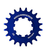 Wheels Manufacturing Solo-XD 20ÿTooth Cog, 7075 aluminum, Blue