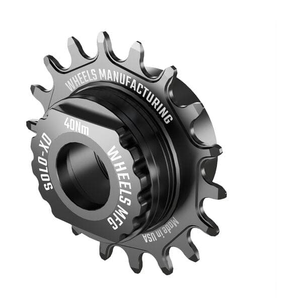 Wheels Manufacturing Solo-XD - 18T Single Speed Conversion Kit for XD/XDR Hubs; Black