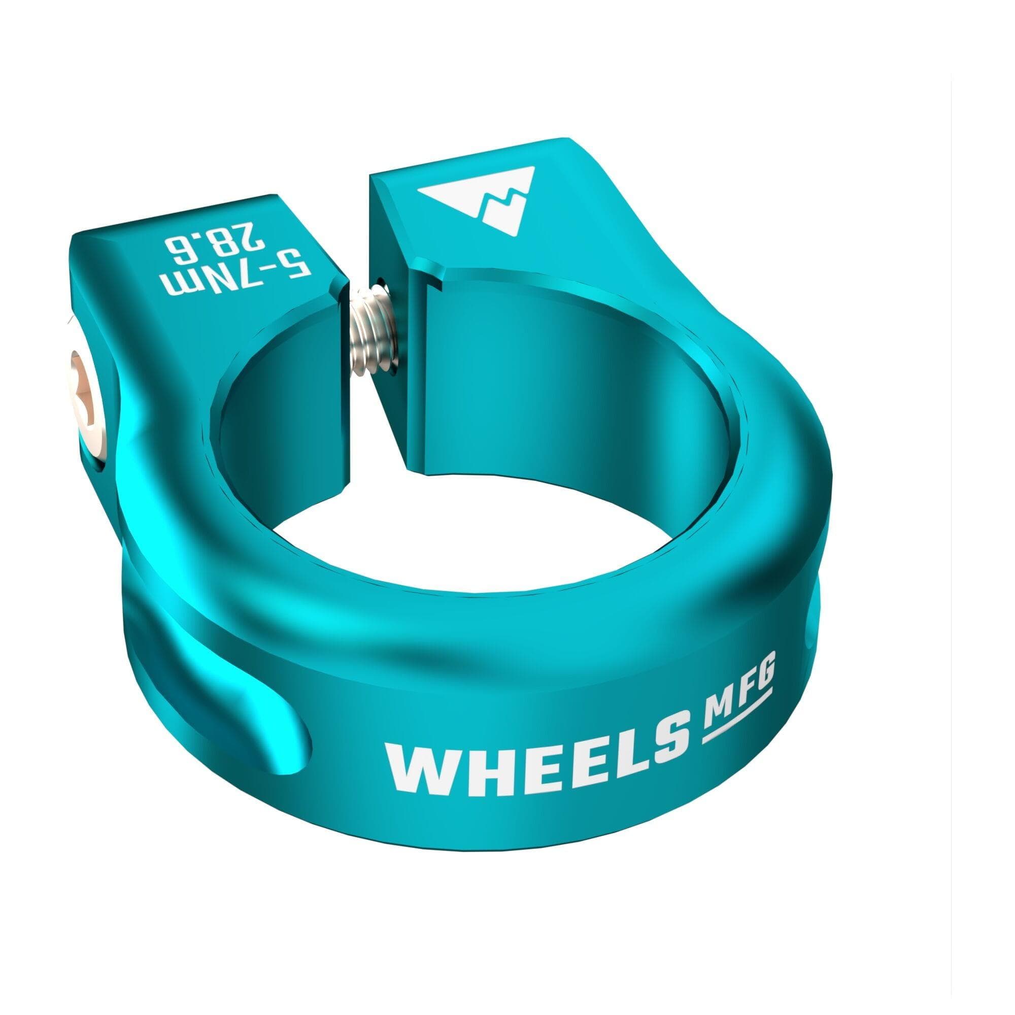 Wheels-Manufacturing-Teal---Seat-Post-Collar-28.6mm