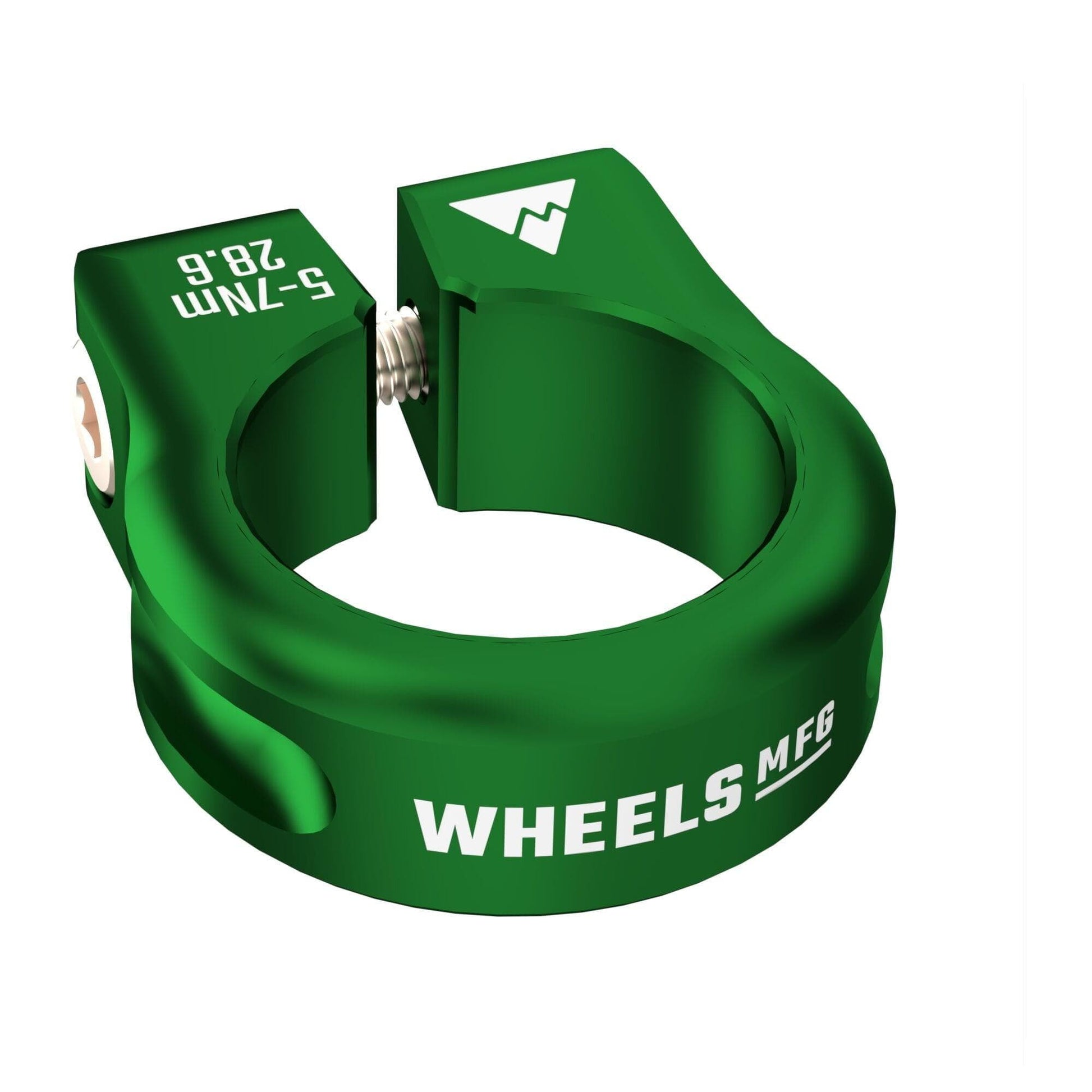 Wheels-Manufacturing-Green---Seat-Post-Collar-28.6mm