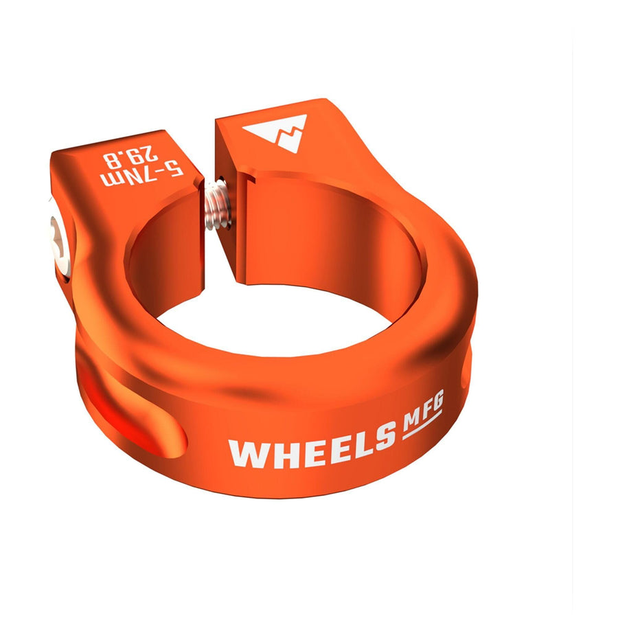 Wheels Manufacturing Orange - Seat Post Collar 29.8mm