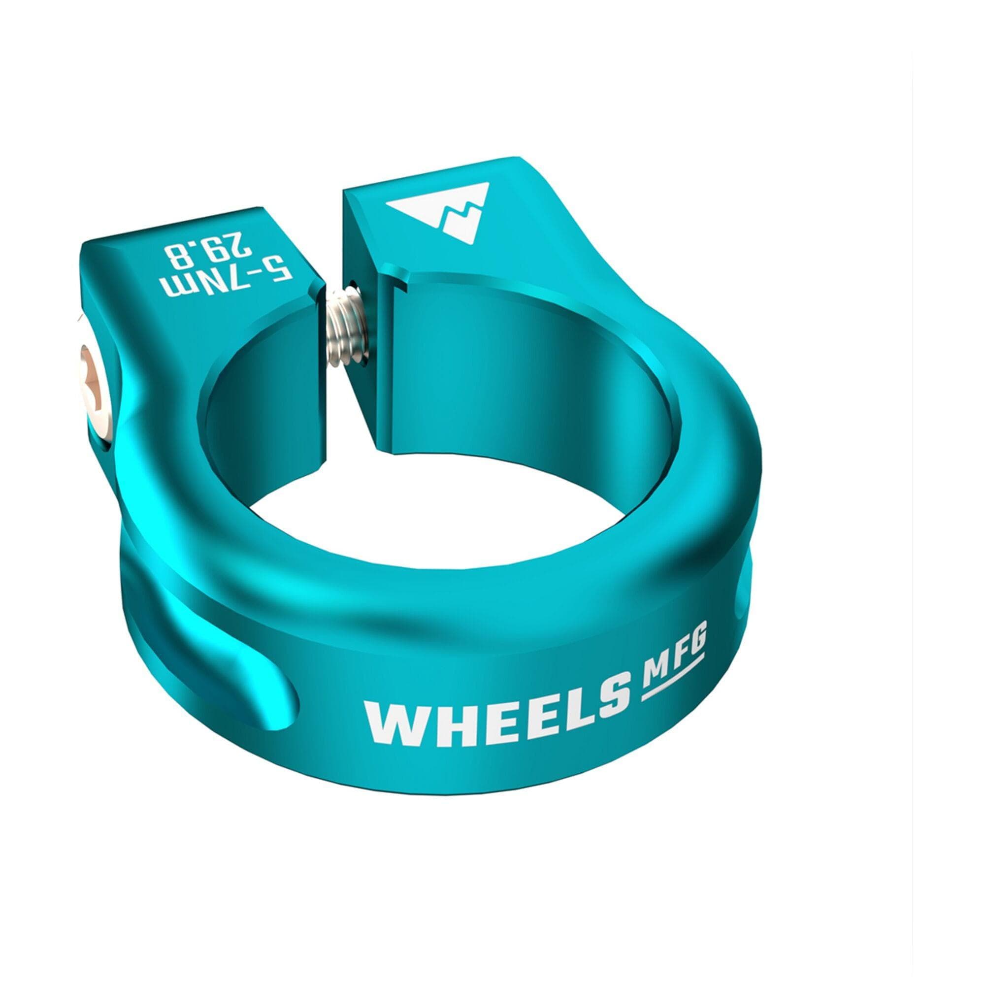 Wheels-Manufacturing-Teal---Seat-Post-Collar-29.8mm