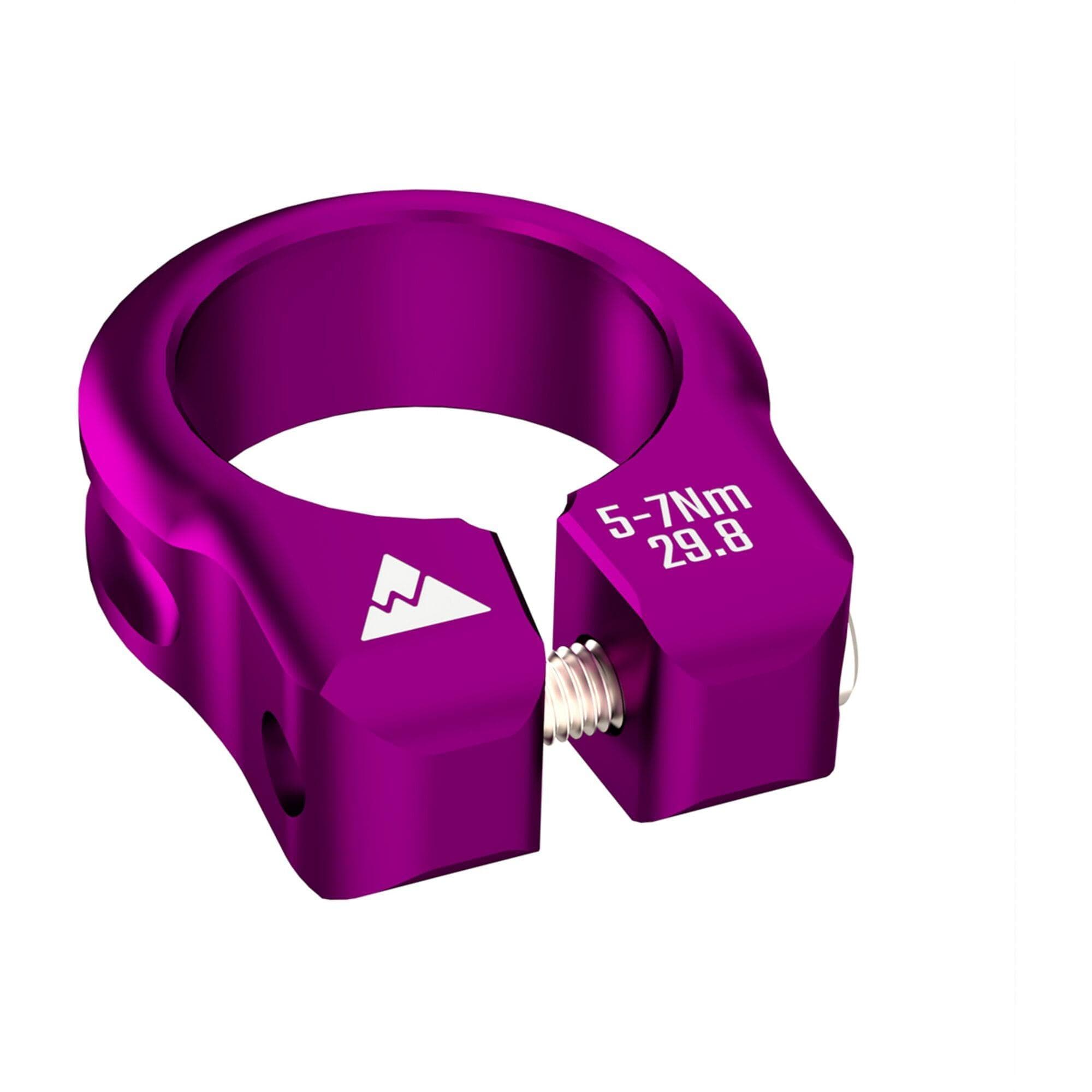 Wheels Manufacturing Purple - Seat Post Collar 29.8mm