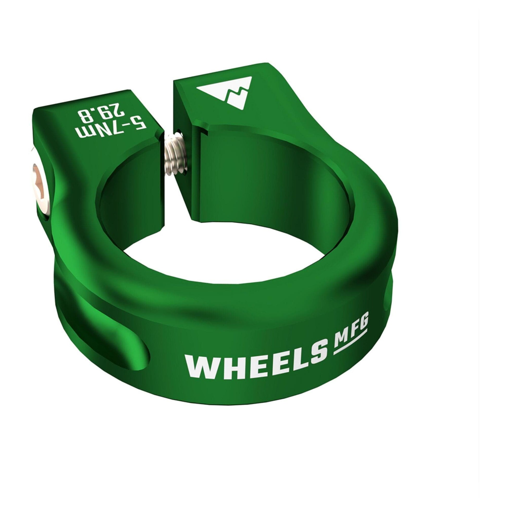 Wheels-Manufacturing-Green---Seat-Post-Collar-29.8mm