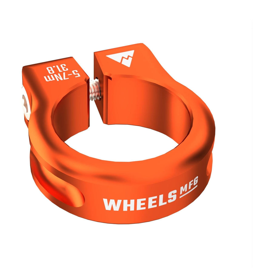 Wheels Manufacturing Orange - Seat Post Collar 31.8mm