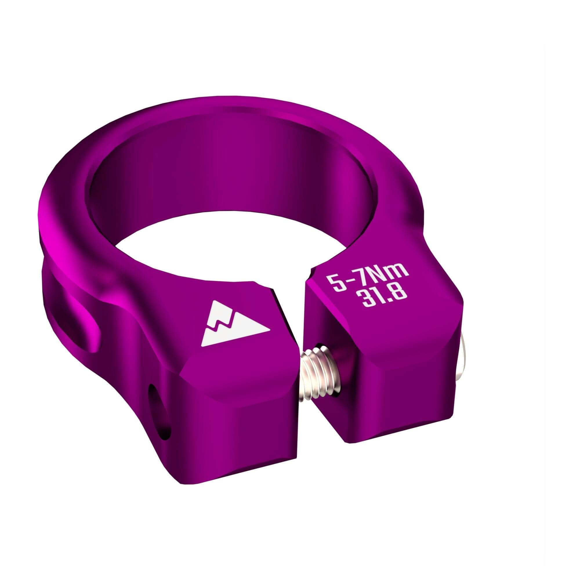 Wheels Manufacturing Purple - Seat Post Collar 31.8mm