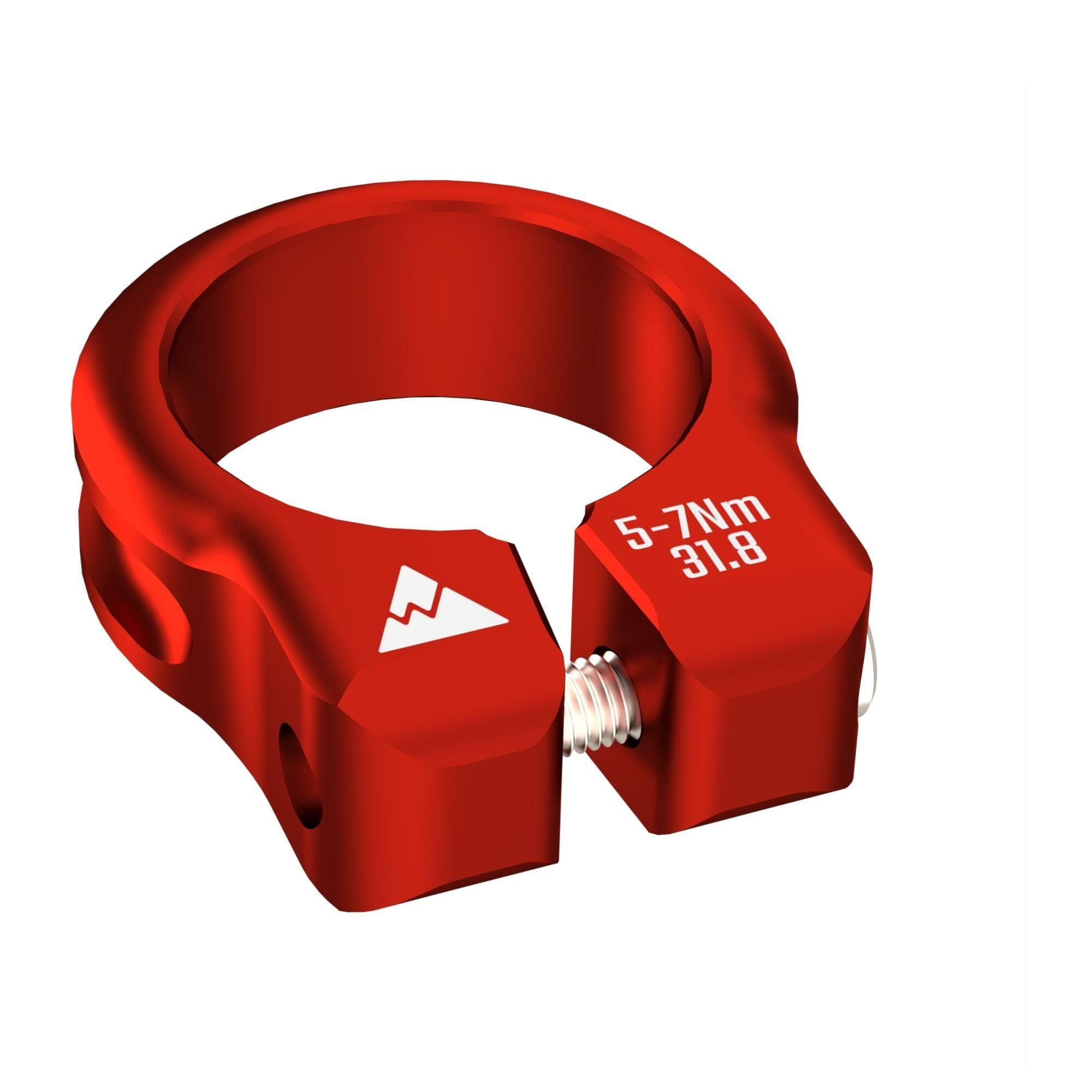 Wheels Manufacturing Red - Seat Post Collar 34.9mm