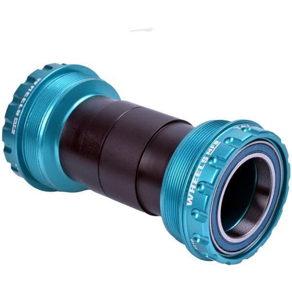 Wheels Manufacturing T47 Outboard Angular Contact Bearings For 30mm Cranks - Teal