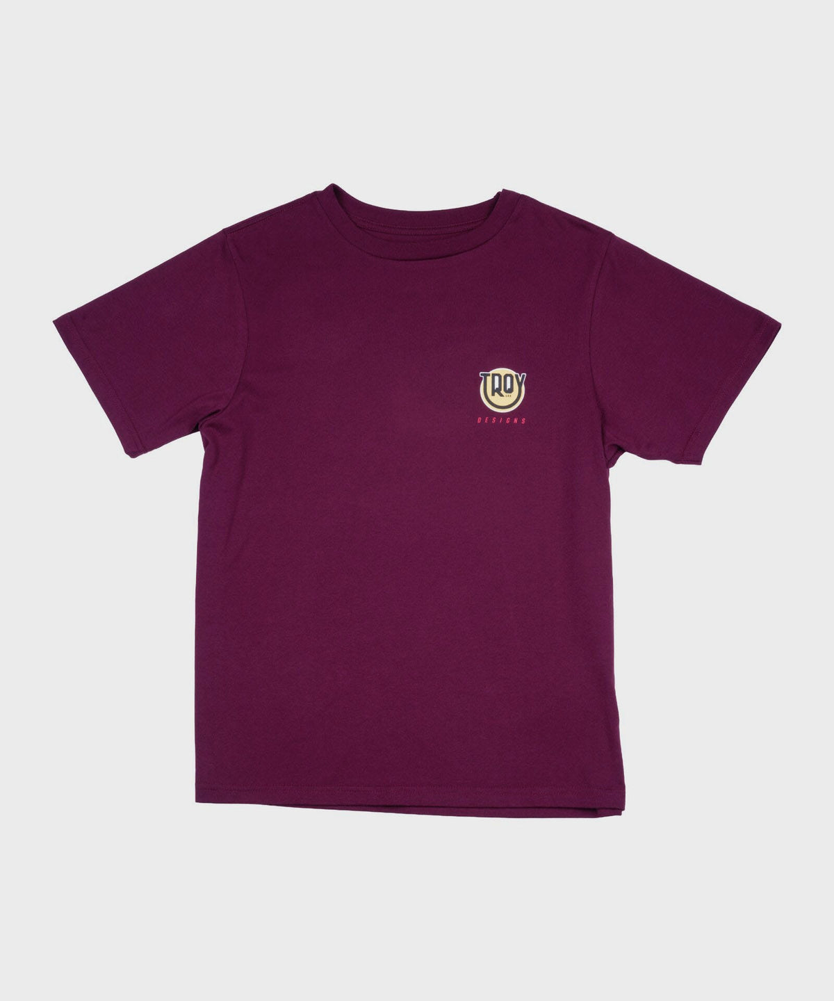Troy Lee Designs Women's Happy Dayz Short Sleeve T-Shirt - Sangria - L