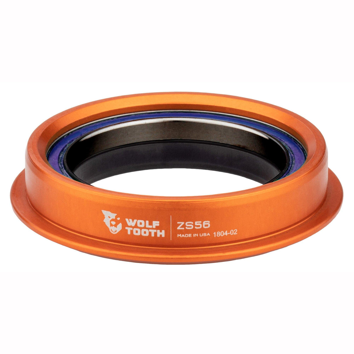 Wolf Tooth Performance Zero Stack Headset Orange / Lower ZS56/40