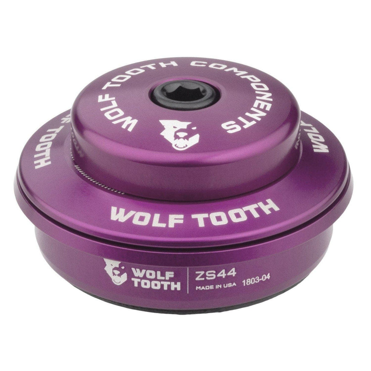 Wolf Tooth Performance Zero Stack Headset Purple / Upper ZS44/28.6