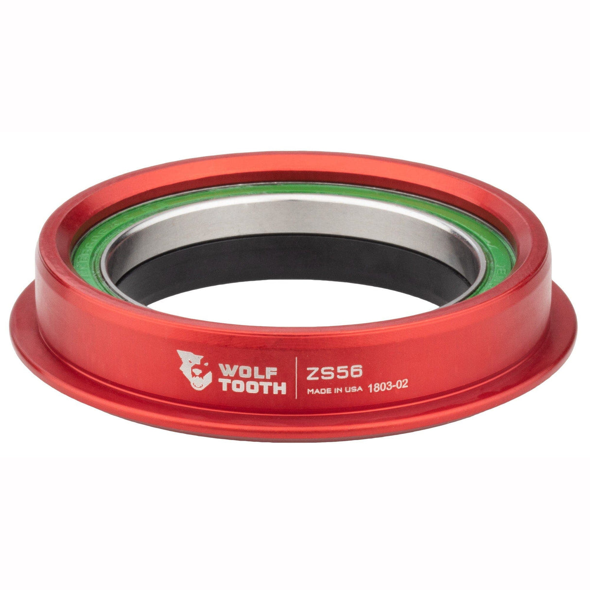 Wolf Tooth Premium Zero Stack Headset Red / Lower ZS56/40