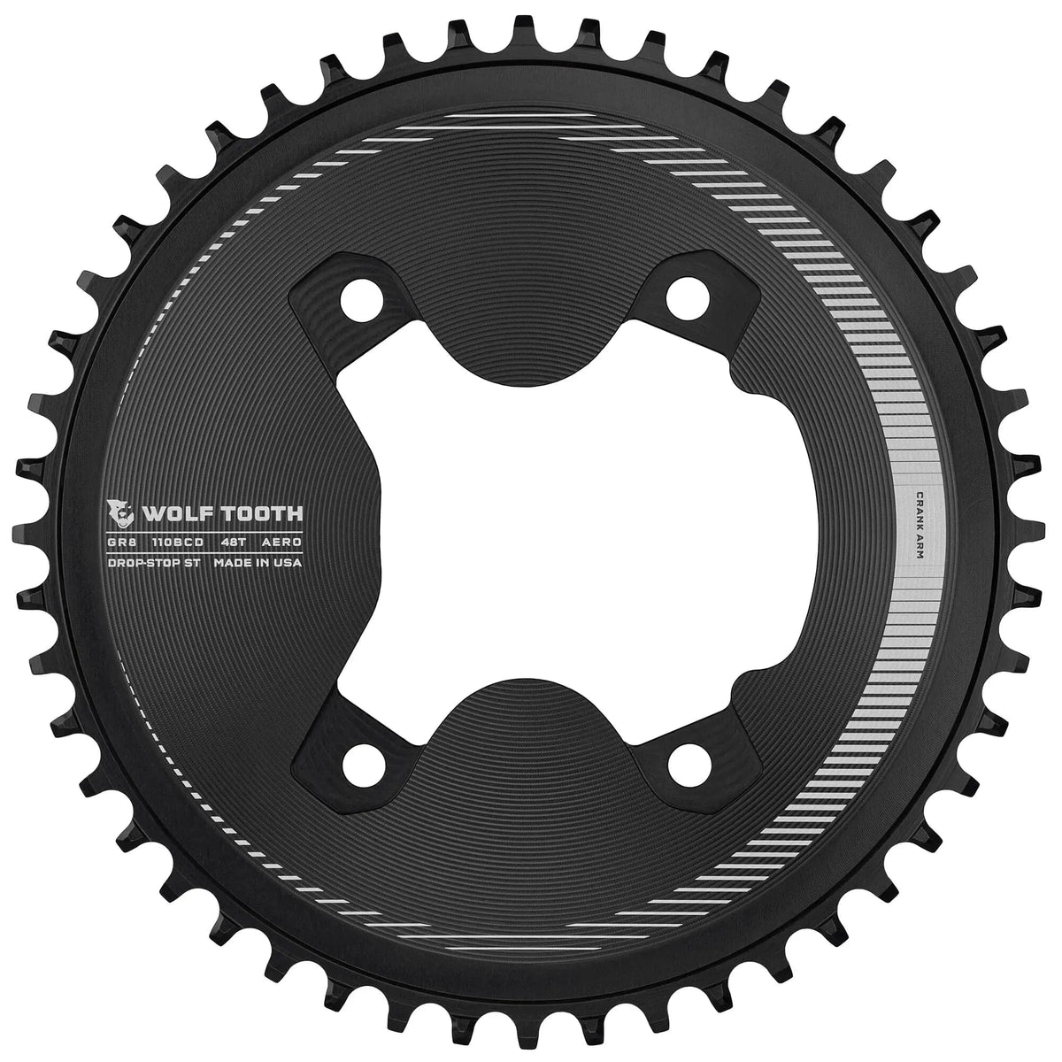 Wolf Tooth 110 BCD Asymmetric Aero Chainrings