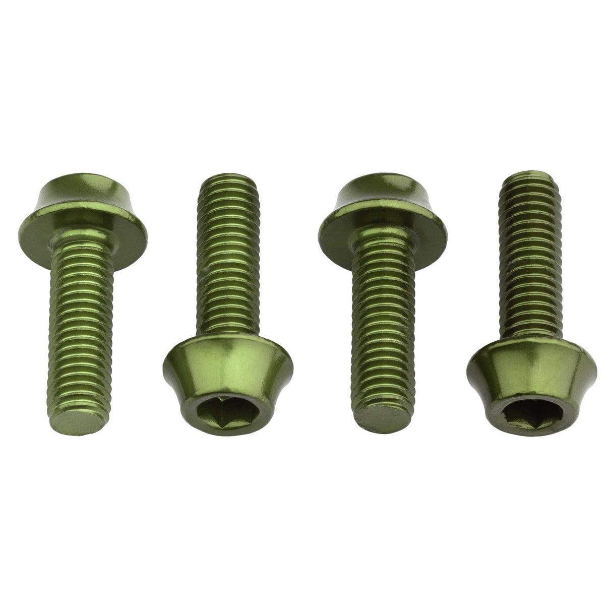 Wolf Tooth Water Bottle Cage Bolts Olive / Set of 4