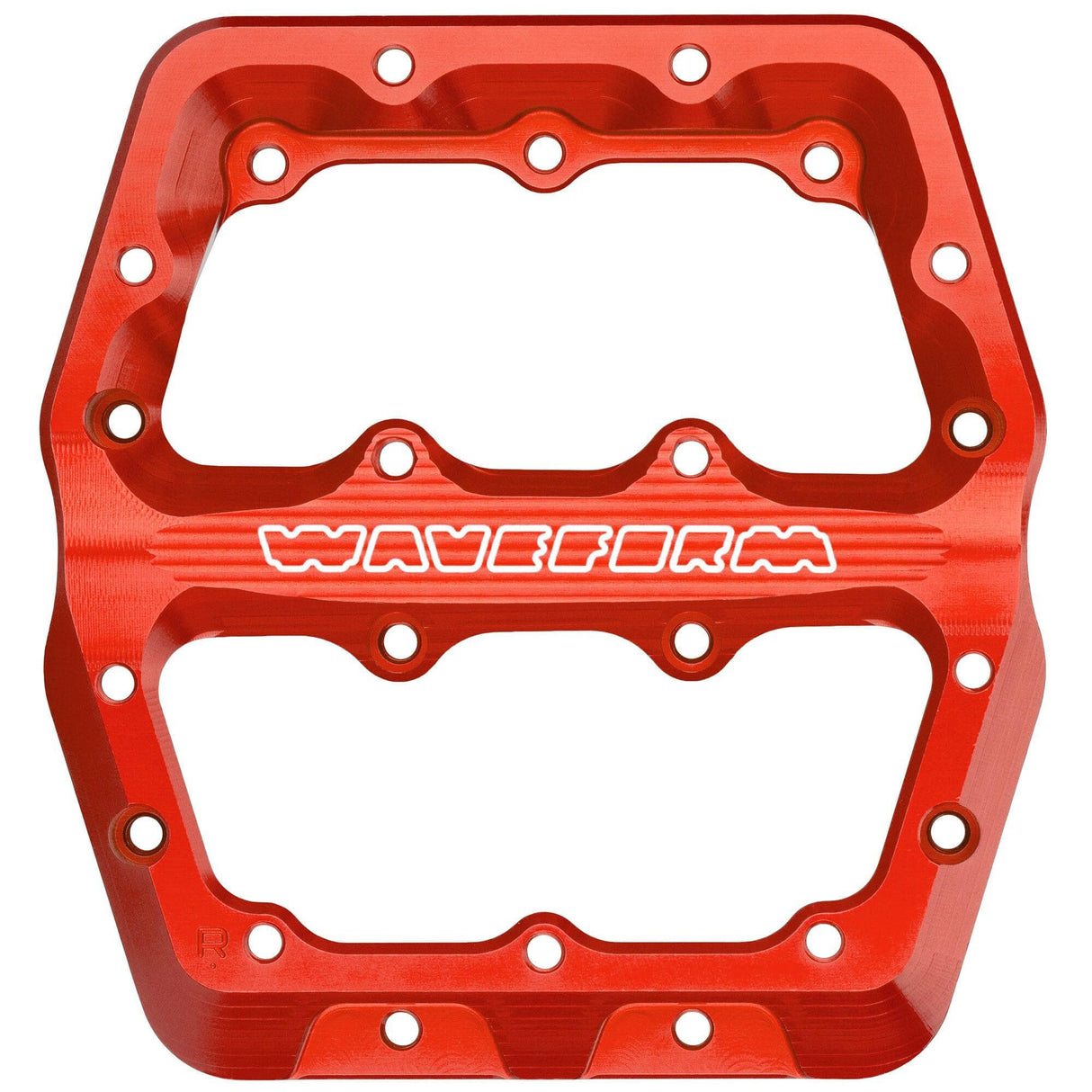 Wolf Tooth Waveform Pedals Body Red / Right Pedal - Small