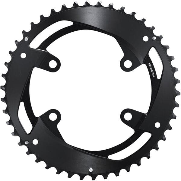 Shimano CUES FC-U8000-2 CUES 11 speed double outer chainring, 46T-BM for 46-32T