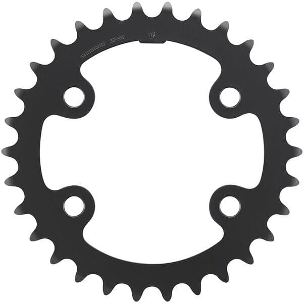 Shimano CUES FC-U6000-2 CUES 10/9 speed double inner chainring, 30T-BN for 46-30T