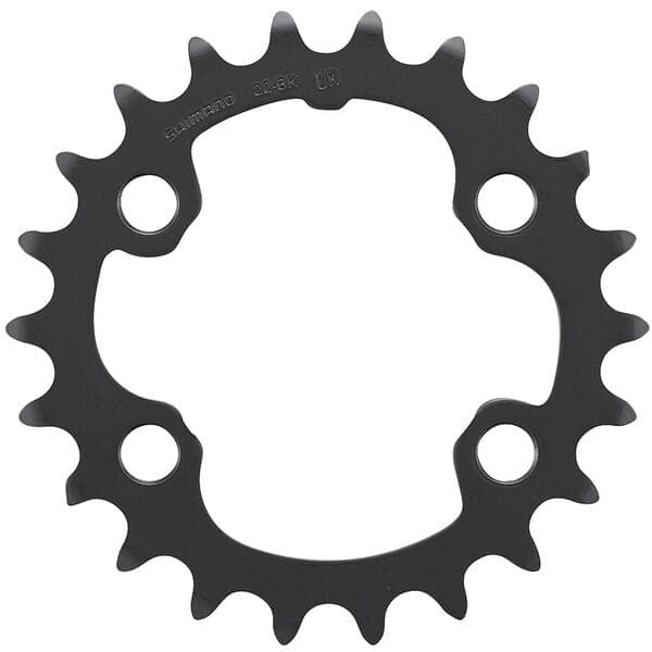 Shimano CUES FC-U6000-2 CUES 11/10/9 speed double inner chainring, 22T-BN for 36-22T